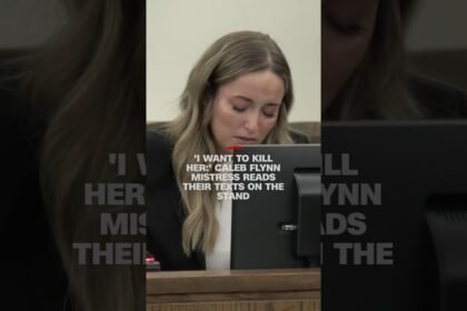 ‘I want to kill her:’ Caleb Flynn mistress reads their texts on the stand