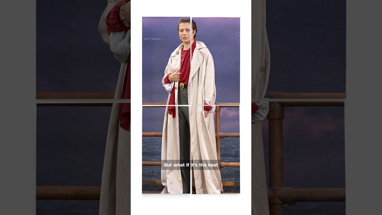 D’Arcy’s regal coat upends all red carpet rules