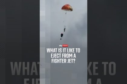 What is it like to eject from a fighter jet?
