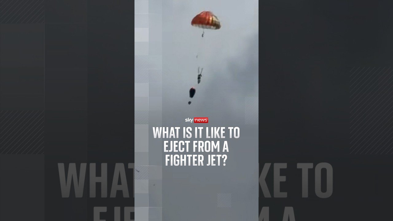What is it like to eject from a fighter jet?
