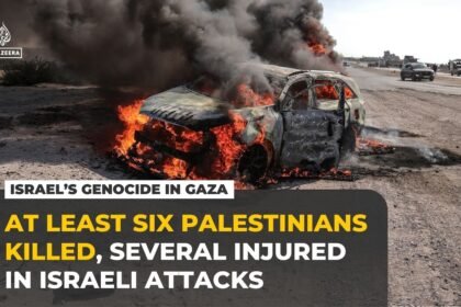 Israeli attacks kill at least six Palestinians across Gaza amid ceasefire