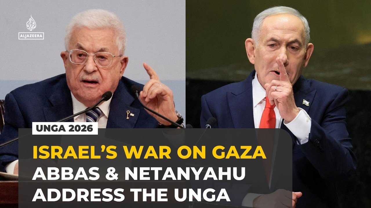 UN delegates walk out on Netanyahu as Abbas urges end to Israeli occupation
