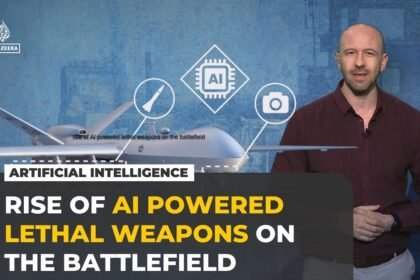 How AI weapons and drones are outpacing rules of war