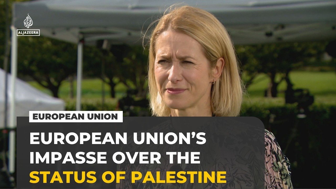 EU divisions stall action on Palestine, Kaja Kallas says