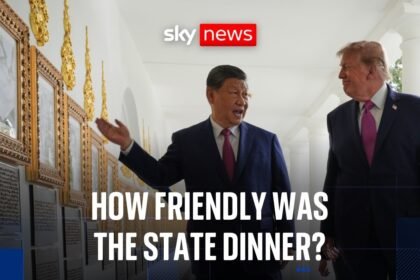The notable group of people not at Trump-Xi state dinner