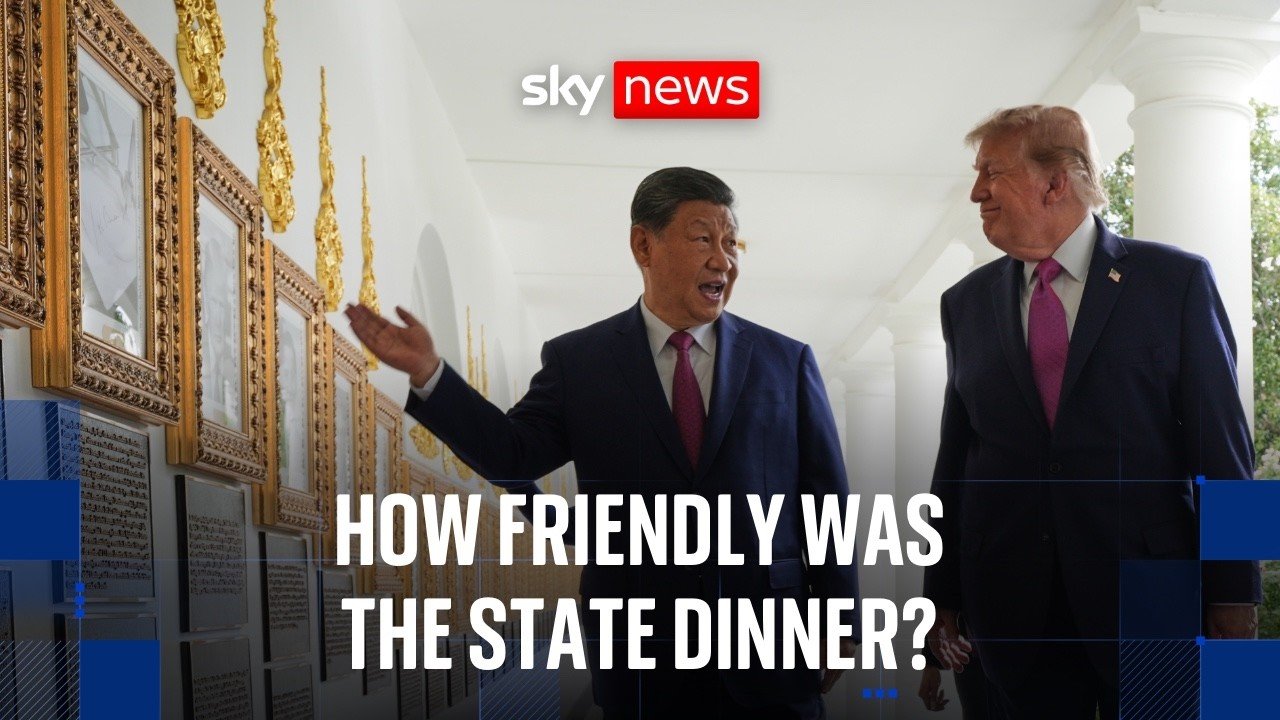 The notable group of people not at Trump-Xi state dinner
