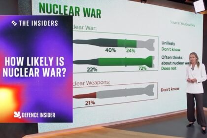 What do British people think about nuclear weapons and military service?