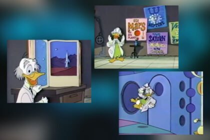 Donald Duck's uncle was partly based on Wernher von Braun