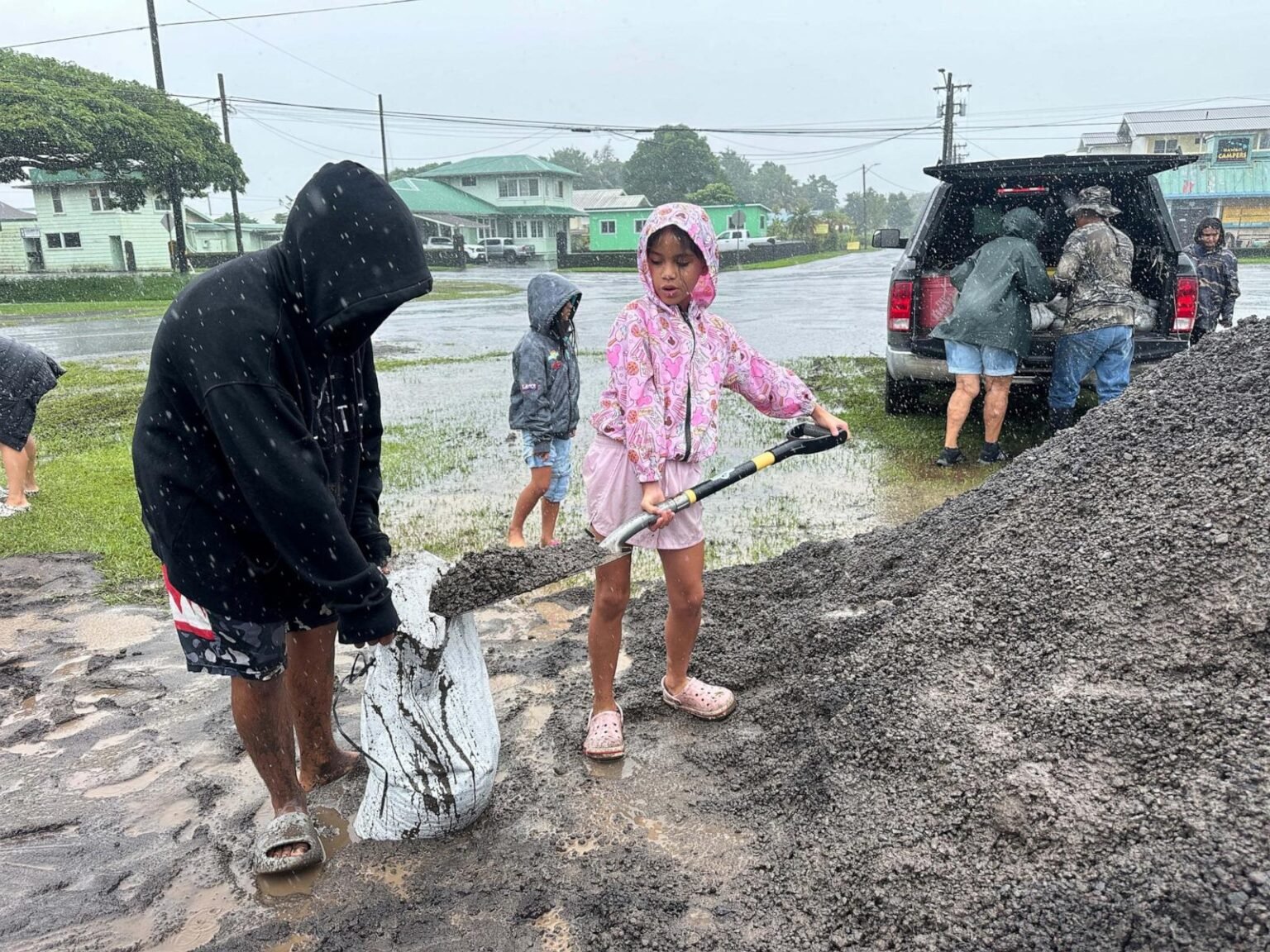 Hurricane Nolo lashes Hawaii as new threat of 'volcanic hail' arises