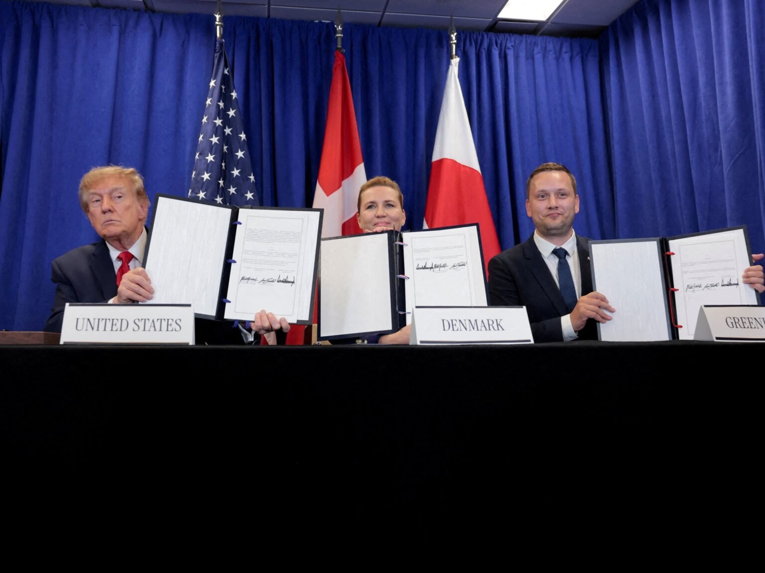 US signs ‘tremendous’ security deal with Denmark and Greenland