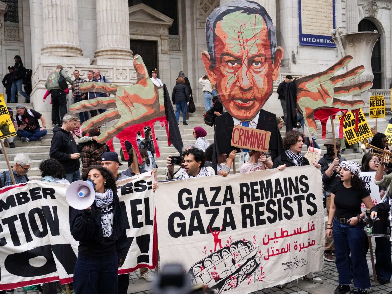 NYC police arrest Susan Sarandon, other celebrities protesting Netanyahu