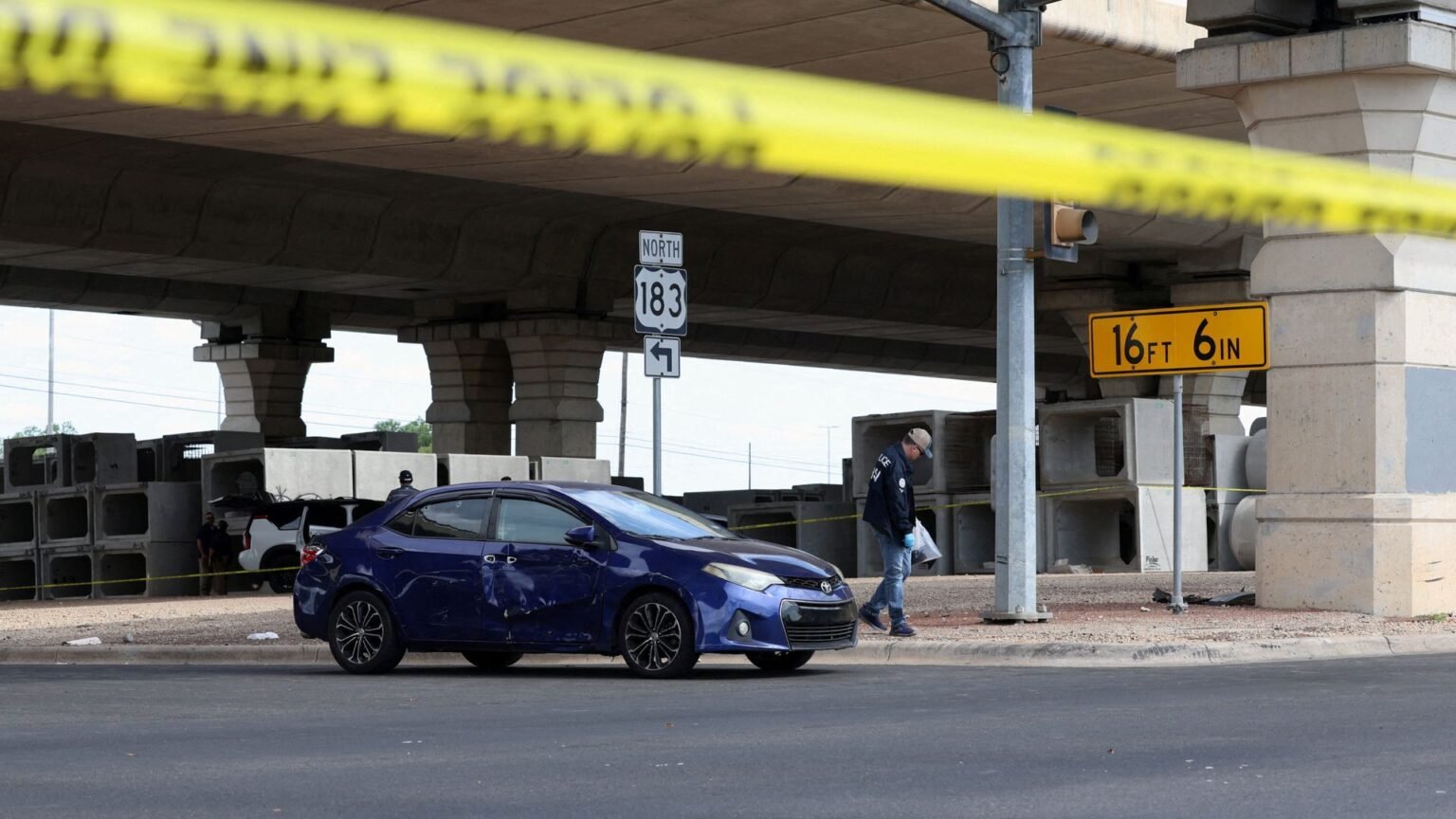 ICE agent shoots man in Texas after traffic stop, city officials say