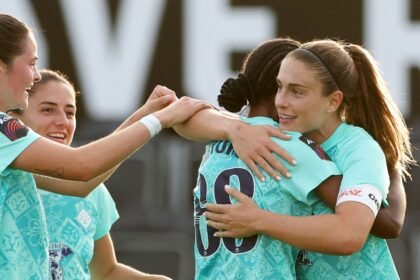 Putellas's first WSL goal helps send London City second with Brighton win