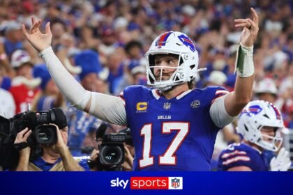 The best plays of Allen's starring role in impressive Bills win