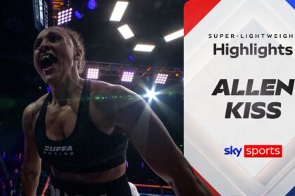 Dream debut! Allen stops Kiss in impressive pro debut