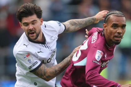 Burnley still winless after Derby strike late to earn point