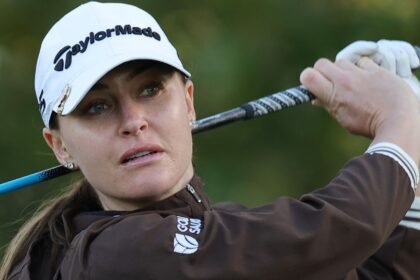 Hull shrugs off post-Solheim illness to charge into LPGA Tour title mix