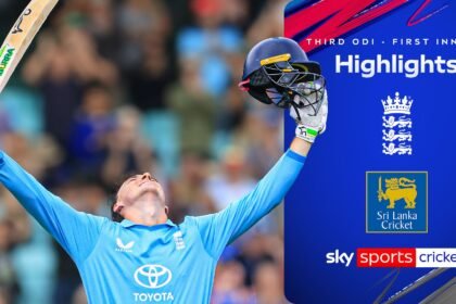 England vs Sri Lanka: Third ODI, first innings highlights