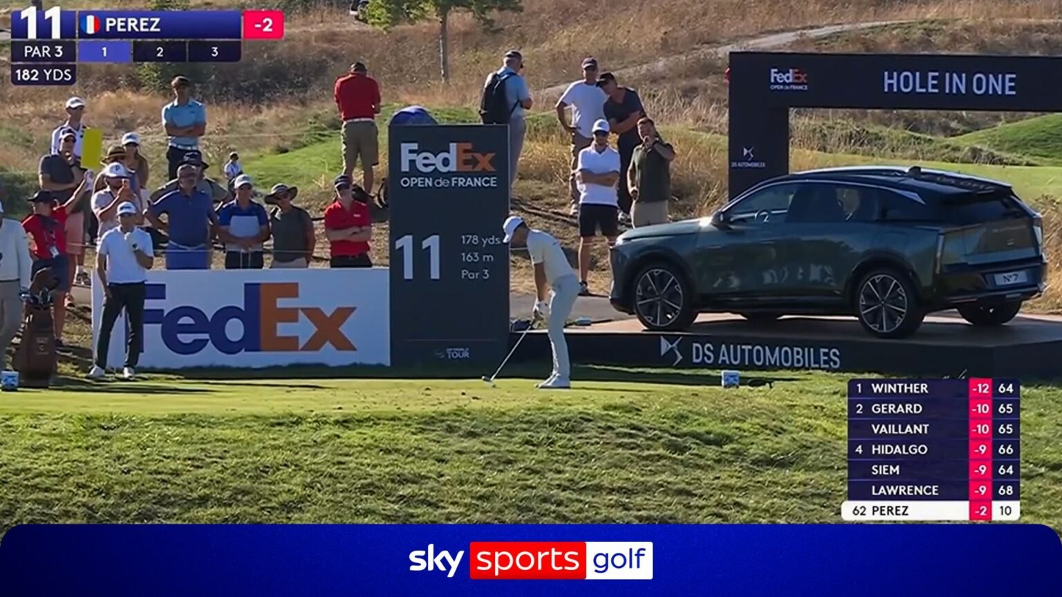 'CHEQUE PLEASE!' - Hometown boy Perez makes hole-in-one at Open de France