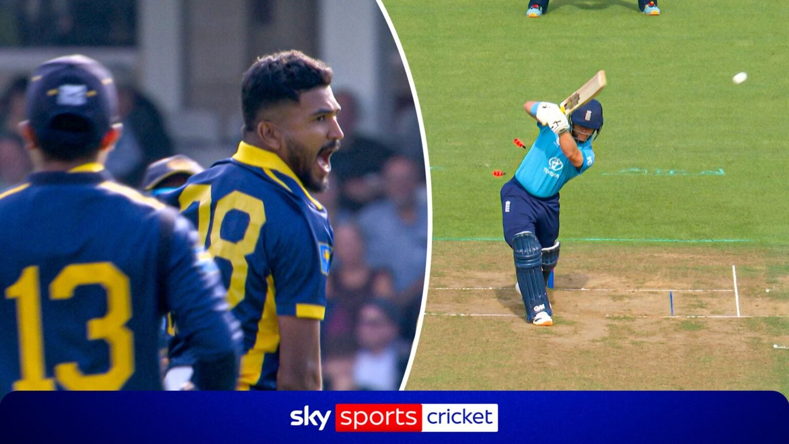 Duckett goes for a DUCK as Sri Lanka strike early!