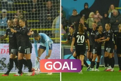 Bergstrom and Endemann on target as Liverpool come from behind to lead Man City