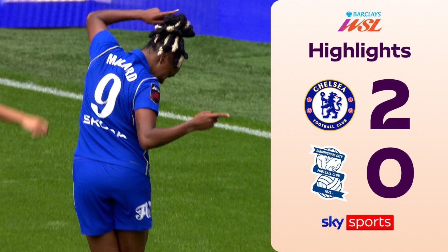 Potter and Malard on target as Chelsea see off Birmingham