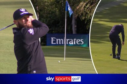 'That's not so bad after all!' - Hatton HATES shot but almost makes albatross!