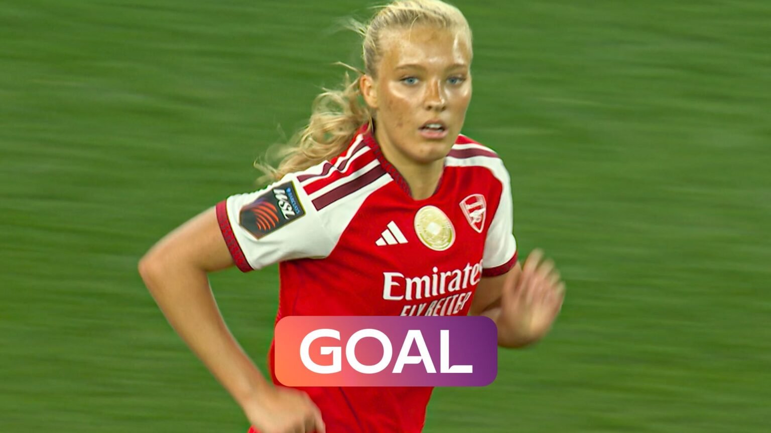 Holmberg equalises LATE on for Arsenal!