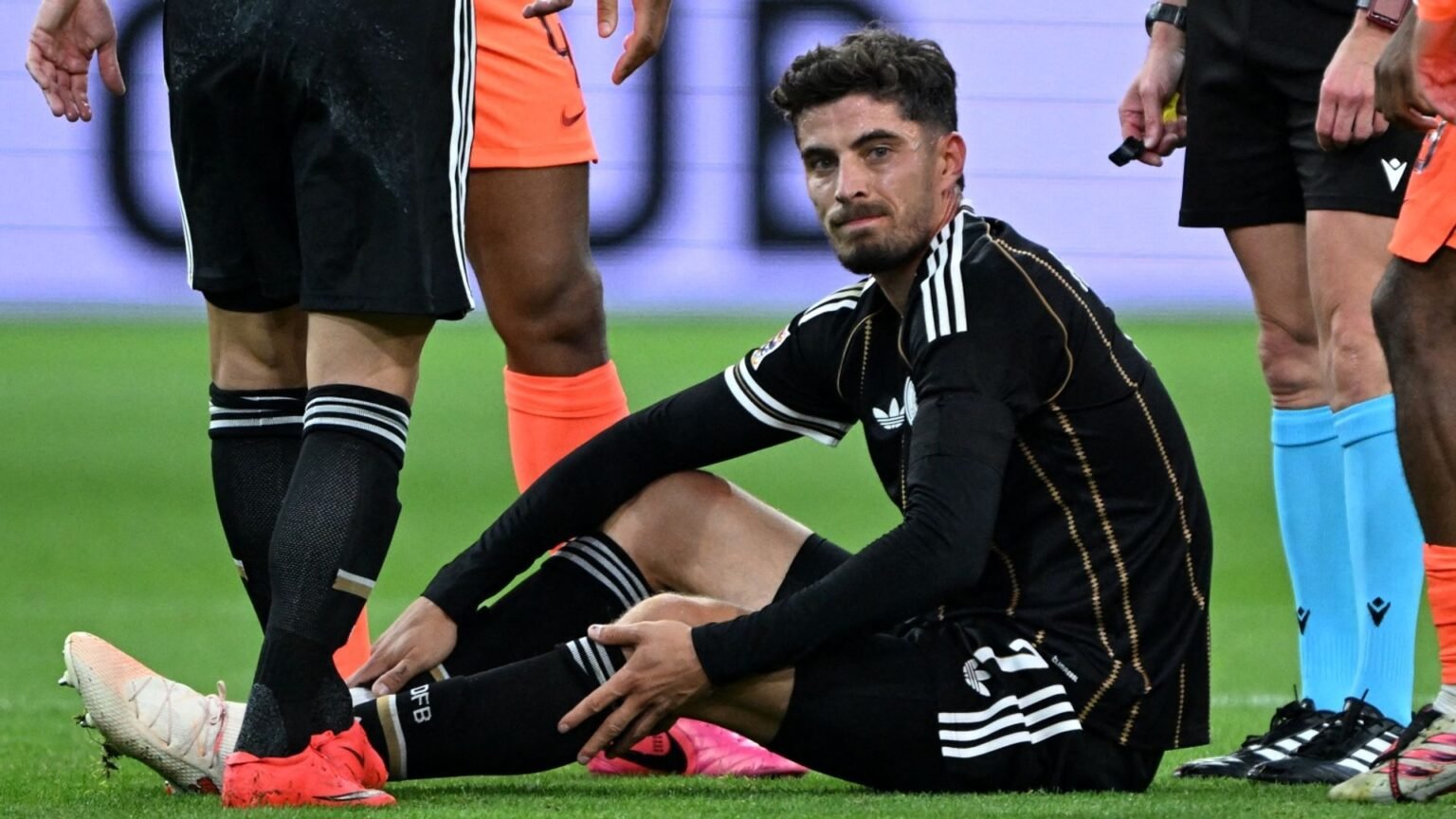 Havertz returning to Arsenal after suffering injury with Germany