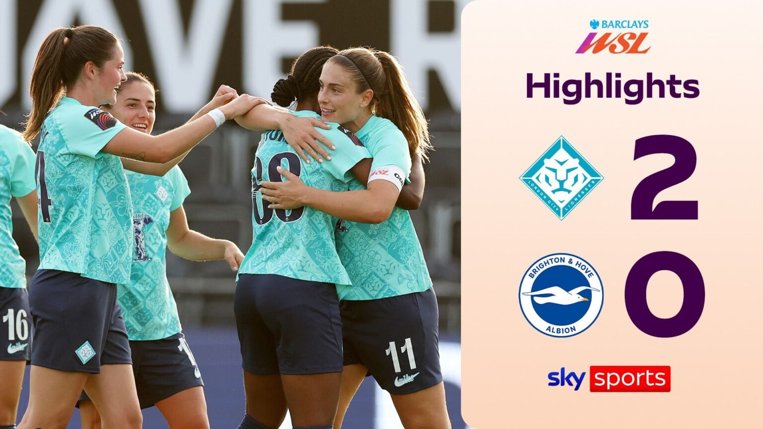 Putellas scores her first goal to inspire London City win over Brighton
