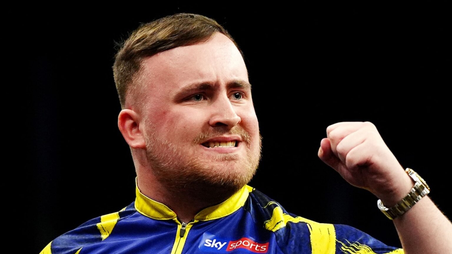 What does Littler need to do to complete darts clean sweep?