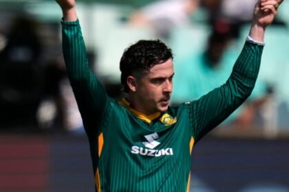 Breetzke ton leads South Africa to 67-run ODI win over Australia