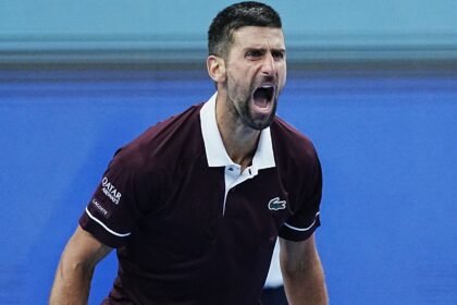 Djokovic lands first win since Wimbledon at China Open