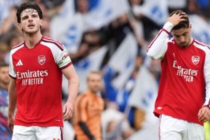 Arsenal's winning start ended by brilliant Brighton