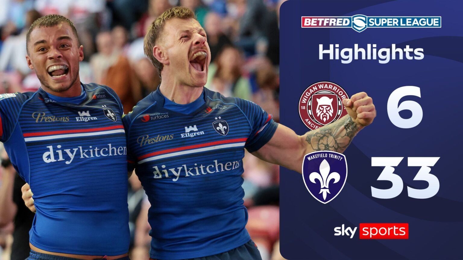 Wakefield produce one of Super League's biggest shocks to reach Grand Final