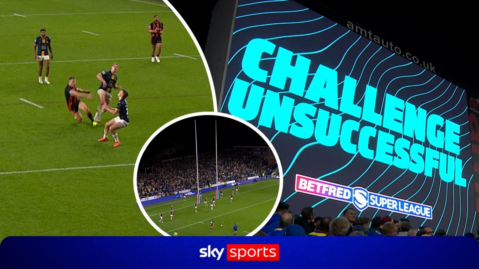 Warrington take lead after controversial penalty call against Leeds!