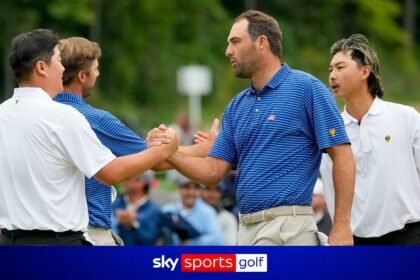 How Scheffler and Burns edged Lee and Im to claim key point for Team USA