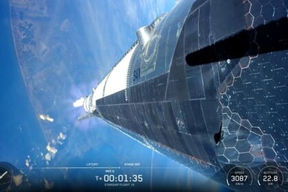 SpaceX’s Starship rocket reaches orbit for the first time