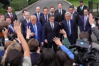 Trump says top tech firms have signed accord to 'self-police' AI development