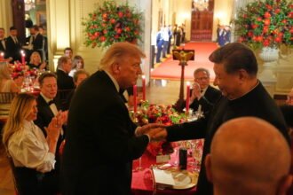 Trump's state dinner for Xi features sea bass and a long list of tech titans