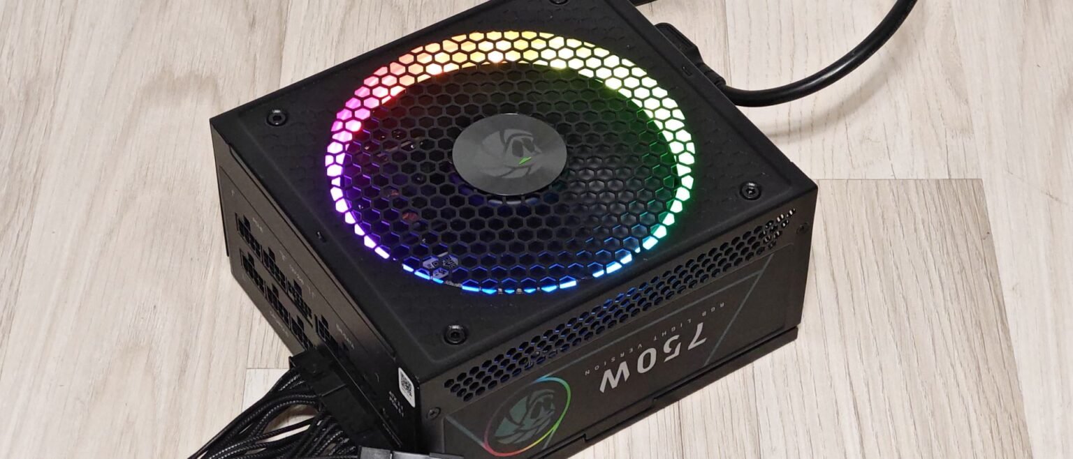 Gamemax RGB PRO 750G power supply review: Efficient, but pricey for an average unit with pretty lights