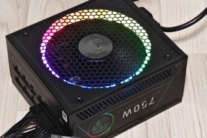 Gamemax RGB PRO 750G power supply review: Efficient, but pricey for an average unit with pretty lights