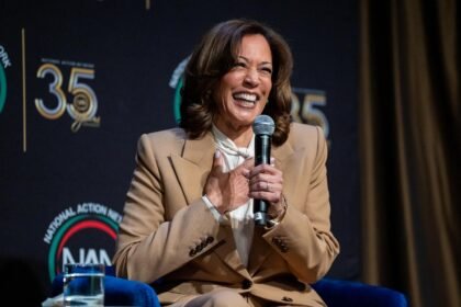 Kamala Harris launches into the 2026 midterms as her 2028 decision looms