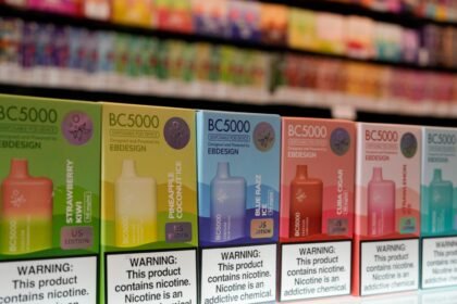 Newsom signs California law banning sales of single-use, battery-powered vapes