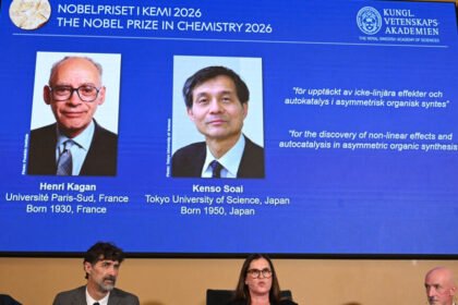 Nobel Prize in chemistry jointly awarded to France's Henri Kagan, Japan's Kenso Soai