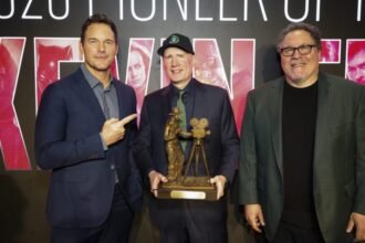 Kevin Feige Hails Theatrical Experience as ‘the Real Movie Magic’ at Will Rogers Motion Picture Pioneers Tribute