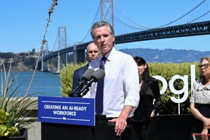 California Gov. Gavin Newsom bans AI 'robo bosses' in landmark state law, reversing his earlier veto