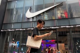 Nike shares plummet 10% after weak revenue outlook and layoff plans underway