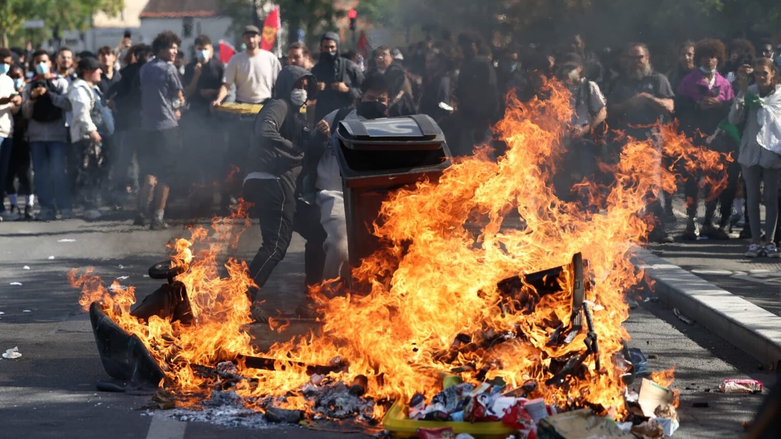 A violent classroom revolt is becoming France's next big crisis