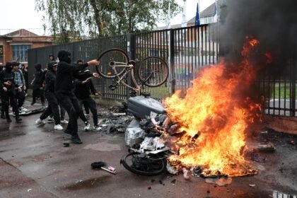 Student riots engulf France as far-right presidential frontrunner Le Pen vows fiscal turnaround